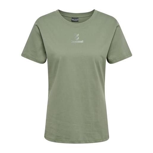 hummel maglietta s/s hmlactive multisport da donna taglia