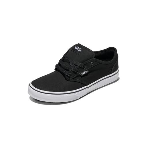 Vans atwood, sneaker unisex - bambini e ragazzi, black and white, 31 eu