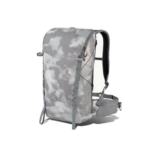 Jack Wolfskin zaini da trekking 3d aerorise silver all over taglia unica, silver all over, taglia unica, casual