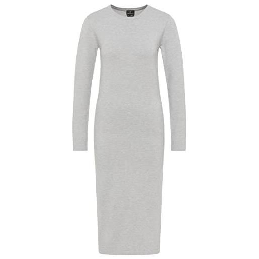 DreiMaster klassik abito a maglia vestito, grigio melange, xs-s donna