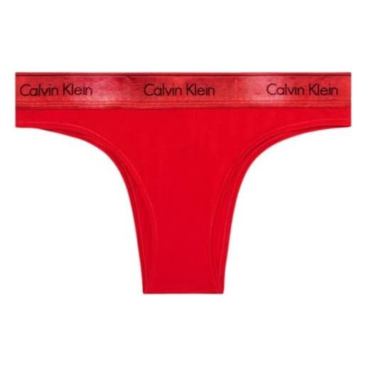 Calvin Klein slip brasiliano cotone, rosso (m)