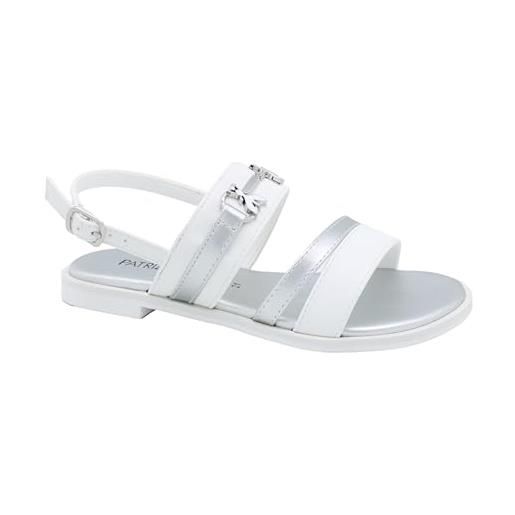 Patrizia pepe pj291.30_33, sandalo, bianco, eu stretta