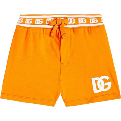 Dolce&Gabbana Kids baby - shorts in jersey di cotone