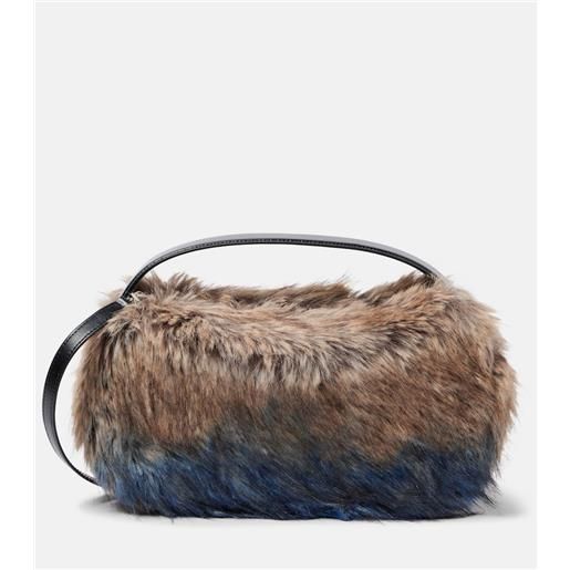 Coperni borsa a spalla sound swipe in pelle