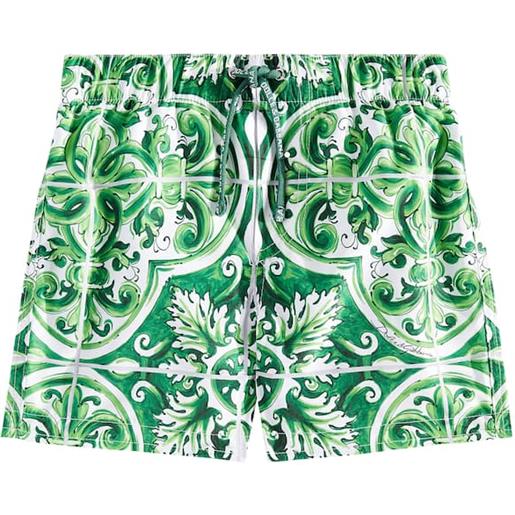 Dolce&Gabbana Kids baby - costume da bagno majolica