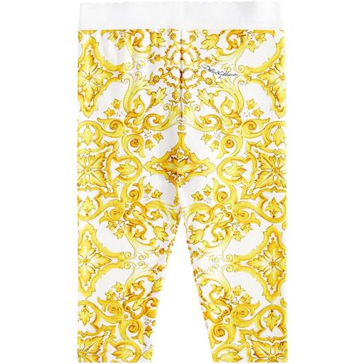Dolce&Gabbana Kids baby - leggings majolica in jersey