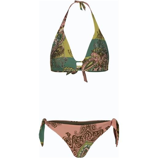 Miss Bikini bikini triangolo a vela con strass cruise