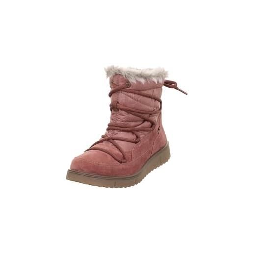 Legero campania gore-tex-imbottitura calda, stivali da neve donna, fawn rosso 5680, 38.5 eu