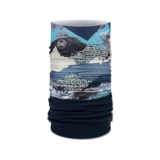 Buff scaldacollo polar water blue unisex bambini