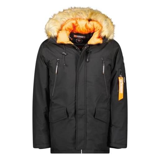 Geographical Norway arnold men, parka da uomo uomo, noir, 