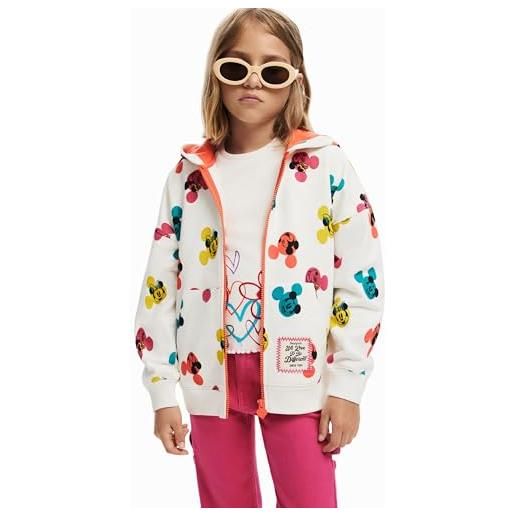 Desigual girl knit sweat long sleeve, maglia di tuta ragazze, 
