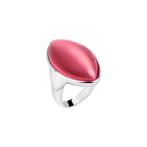 Morellato salz16014 - anello da donna in acciaio inox con taglio marquise occhio di gatto