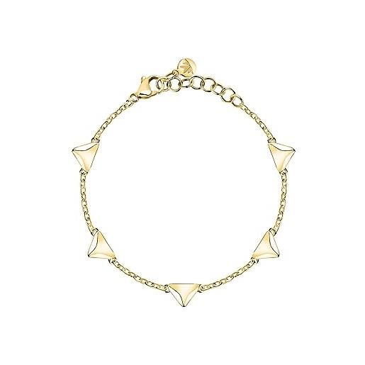 Morellato anello donna in argento 925, collezione perle contemporary, perla - sawm12012