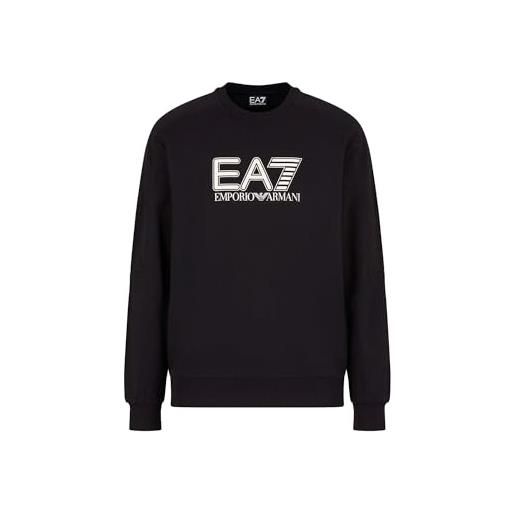 EA7 emporio armani felpe nero 6dpm60 pjvrz nero m