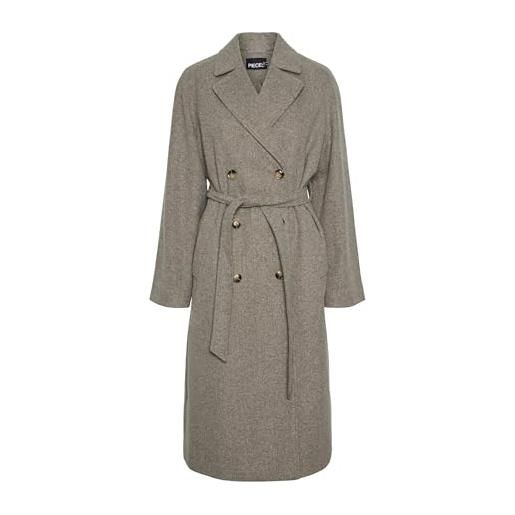 PIECES cappotto lungo da donna pcmarbel noos, morel. , xl