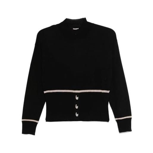 Liu Jo maglione collo alto tf4165ms75l nero