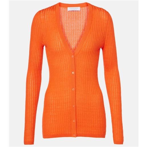 Gabriela Hearst cardigan emma in cashmere e seta
