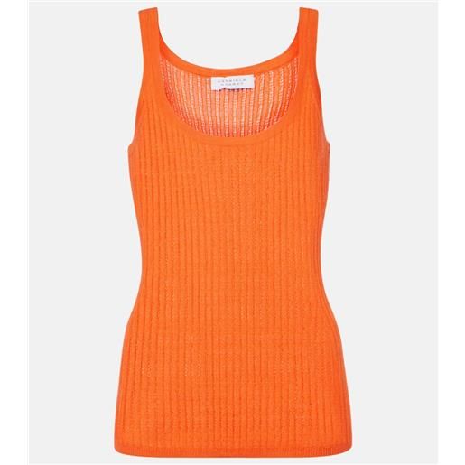 Gabriela Hearst tank top nevin in cashmere e seta