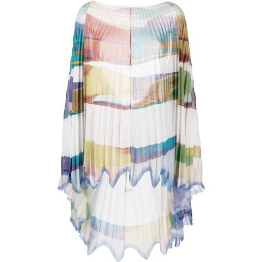 Maticevski tunica con stampa manifest - multicolore