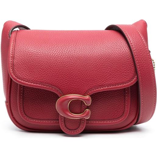 Coach borsa a tracolla tabby in pelle - rosso