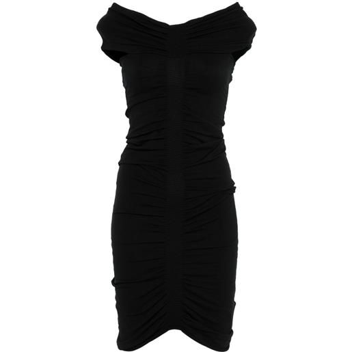 Alexander Wang abito corto con spalle scoperte - nero