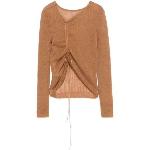 Cecilie Bahnsen maglione ussi - marrone