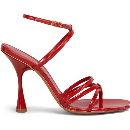 Marni sandali in pelle - rosso