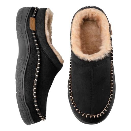 riemot Pantofole unisex lavabili, Donna Blu, 39 EU