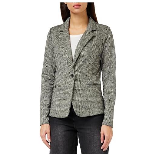 Ichi miscela di lurex ihkate bl blazer, 194008/nero, 40 donna