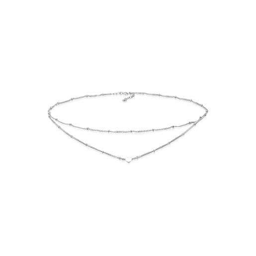 Collana Geo Look Sfera Elli - Girocollo In Argento Sterling 925 - Gioiello Moderno E Lucidato Per Donna - 5