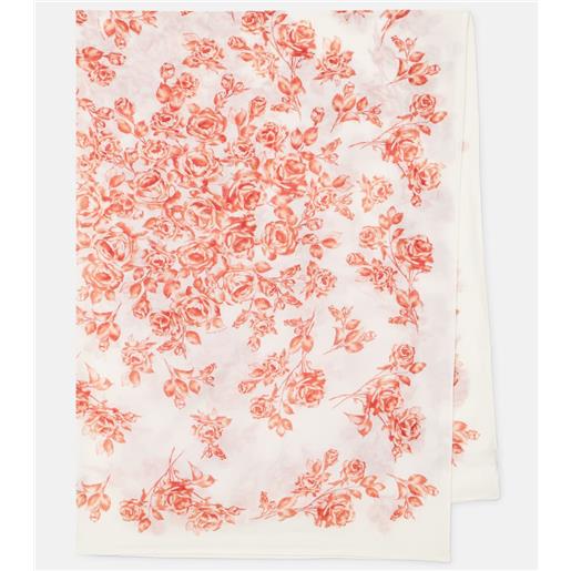 Magda Butrym foulard in cotone e seta con stampa