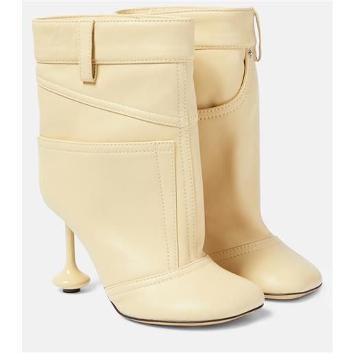 Loewe stivaletti toy in pelle
