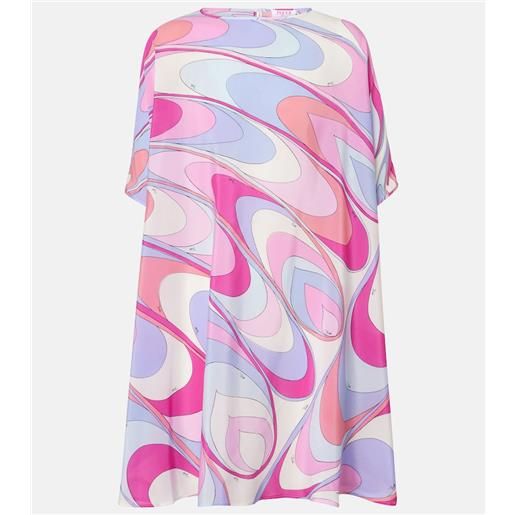 Pucci caftano in seta crãªpe de chine