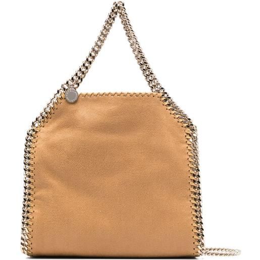 Stella McCartney borsa tote falabella mini - marrone