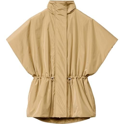 Fabiana Filippi mantella a maniche corte - oro