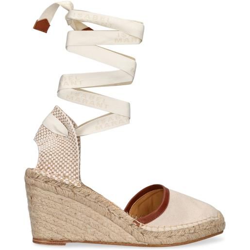 ISABEL MARANT espadrilles alfafi-gz in tela e corda 85mm
