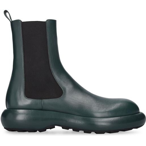 JIL SANDER stivaletti in pelle 40mm