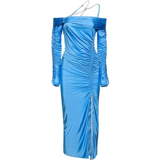ZUHAIR MURAD vestito midi con spalle scoperte in jersey