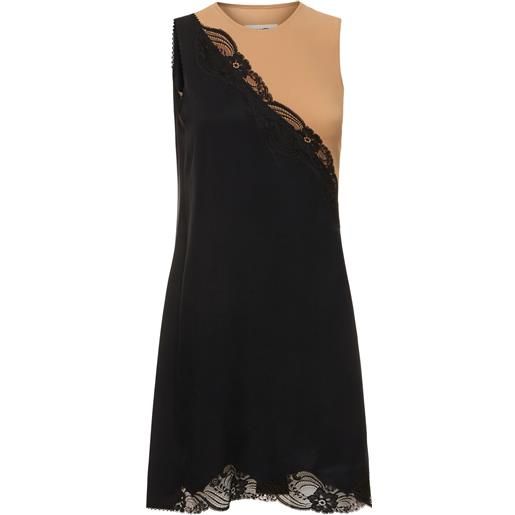 MM6 MAISON MARGIELA vestito mini in cupro