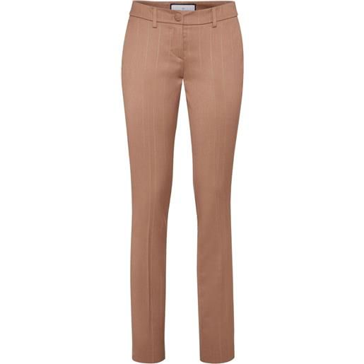 Philipp Plein chino gessati - marrone