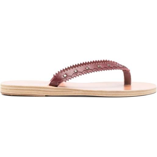 Ancient Greek Sandals infradito spathi - rosso