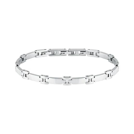 Morellato bracciale uomo in acciaio, collezione motown - sals100