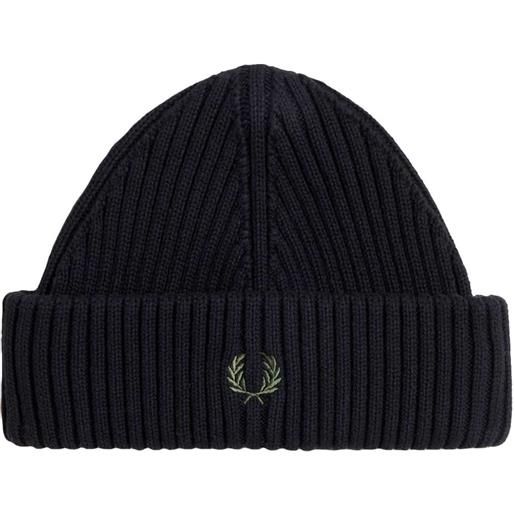FRED PERRY beanie cotton rib