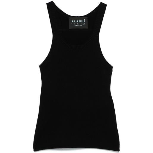 Alanui canotta finest - nero