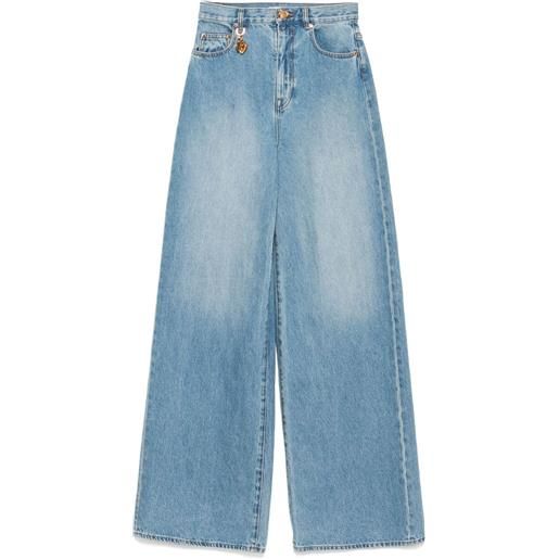 ZIMMERMANN jeans dritti crush - blu