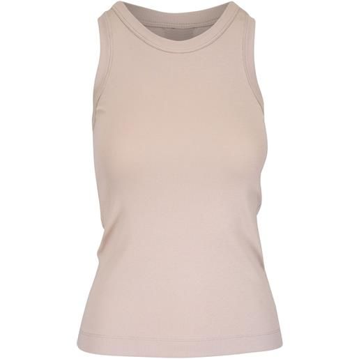 Brunello Cucinelli canotta a coste - toni neutri