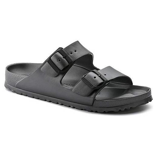 Birkenstock arizona eva, zoccoli unisex - adulto, nero (black), 36 eu