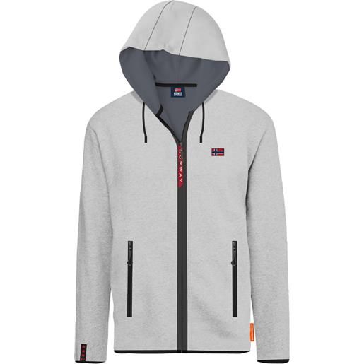 Scuola nautica italiana - giacca uomo softshell 119141 silver