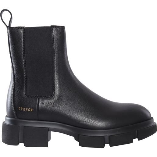 COPENHAGEN woman leather chelsea boot