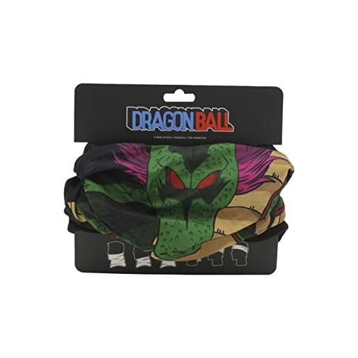 CYPBRANDS dragon ball - sciarpa tubolare da collo ufficiale cypbrands dragon ball, design shenron, verde e nero, prodotto ufficiale (cyp brands)